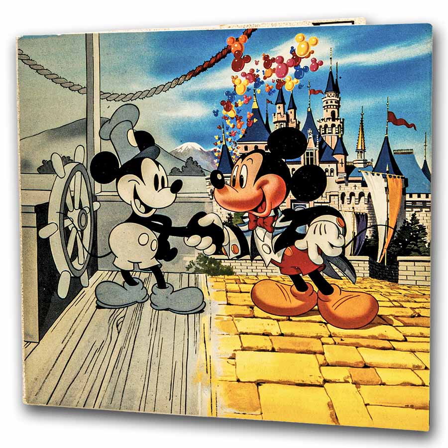1/10 oz Silver Round - 1987 Mickey 60 Years With You (Rarities) | eBay